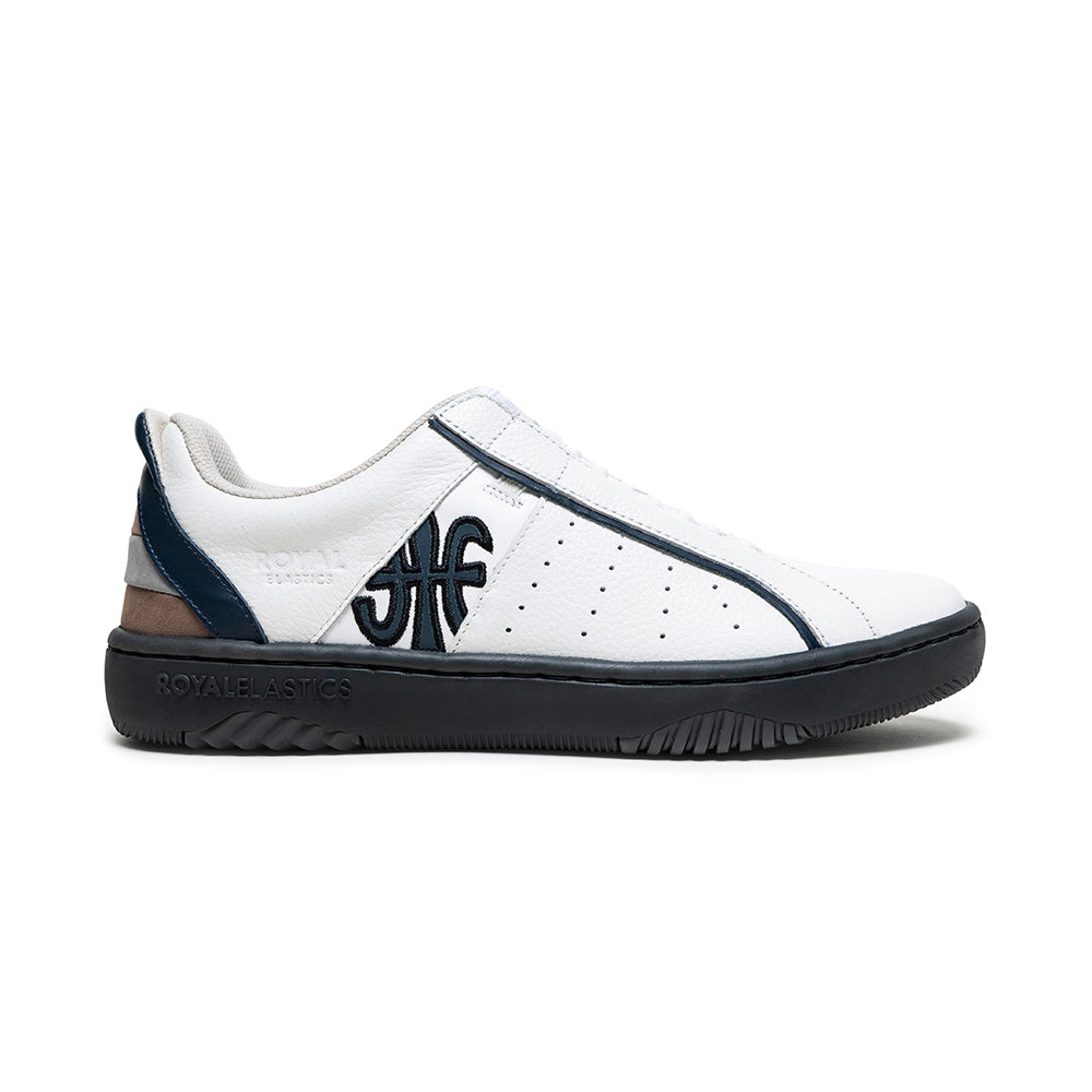 Men's Icon 2.0X White Blue black Leather Sneakers 06343-059