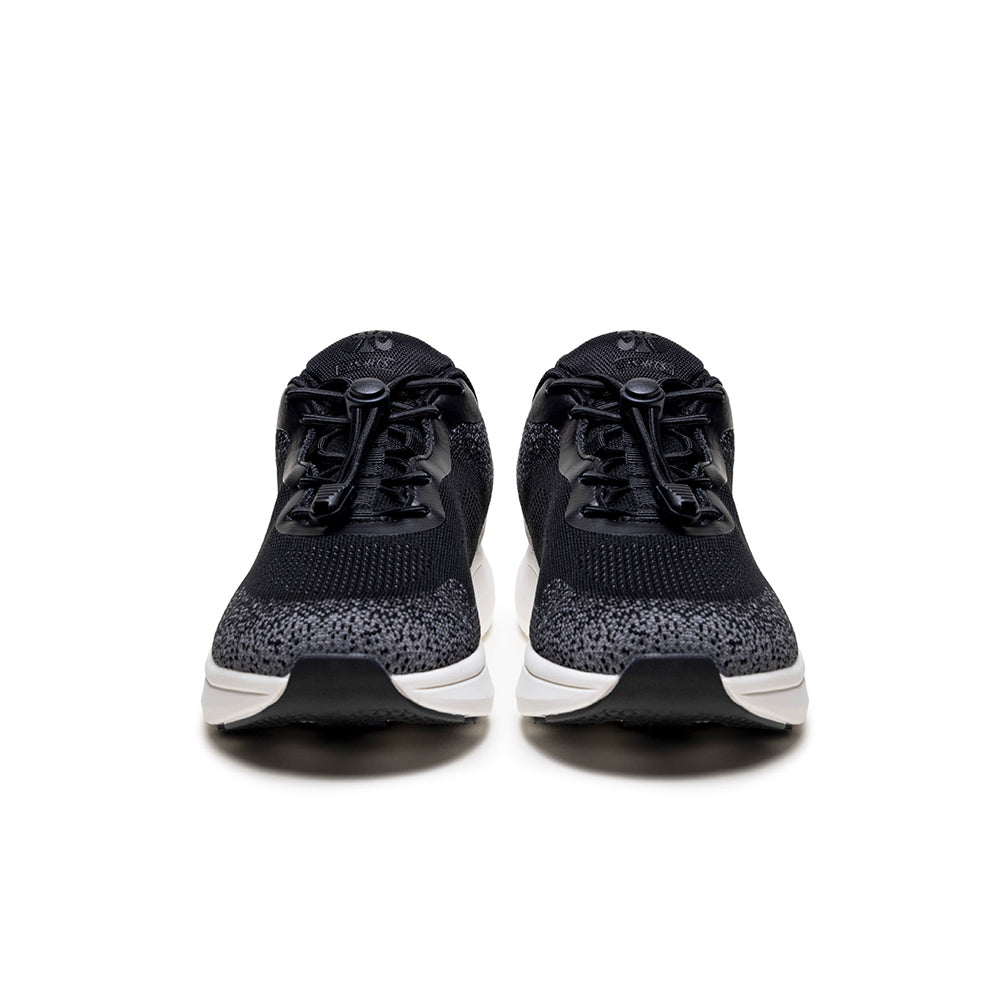 Men's RYL Black FlyKnit Sneakers 07042-889