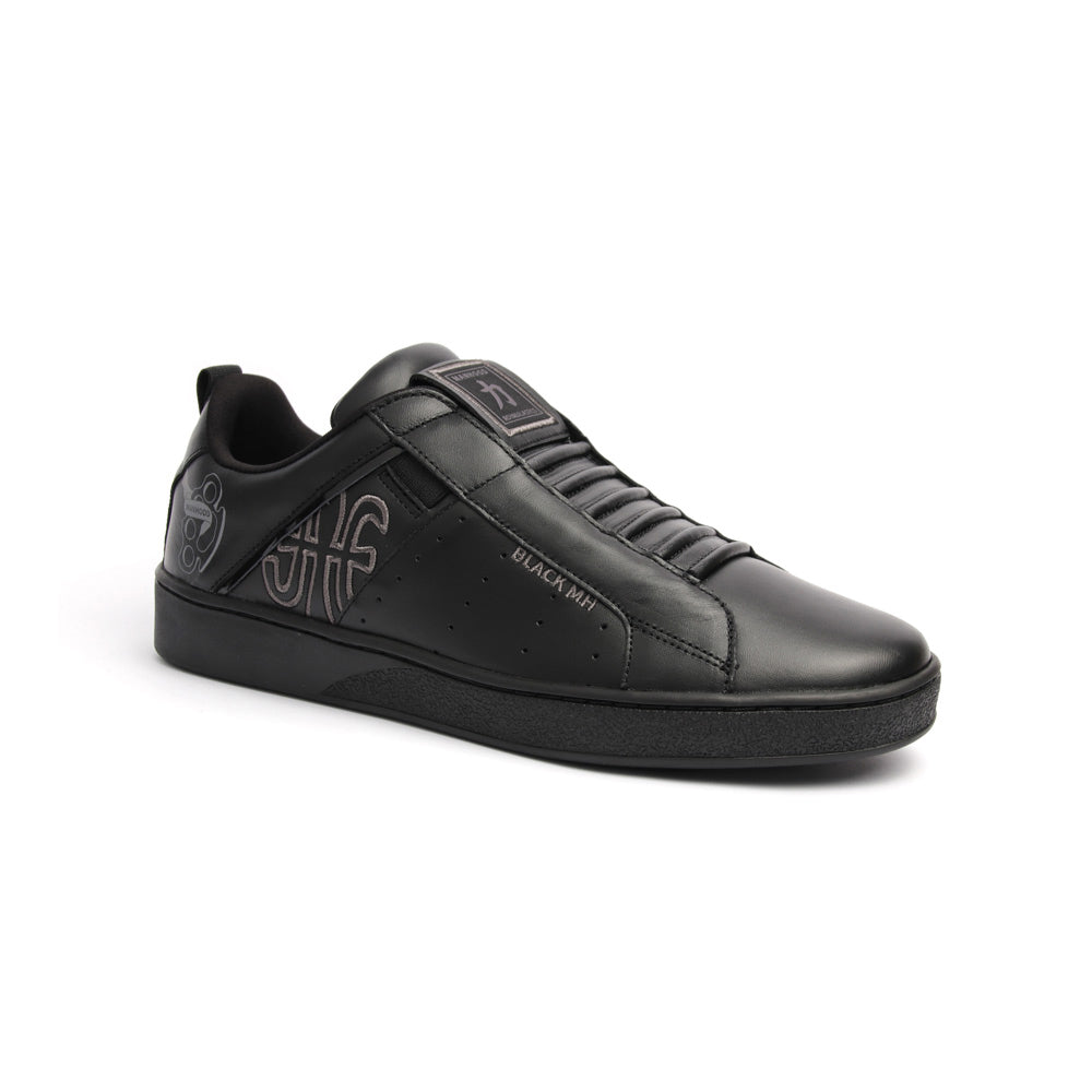 Men's Icon Manhood Black Leather Sneakers 02091-990 - ROYAL ELASTICS