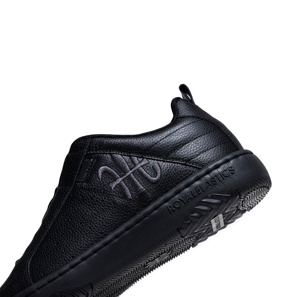 Men's Icon 2.0 Black Logo Leather Sneakers 06520-999